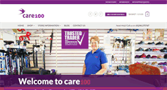 Desktop Screenshot of care100.co.uk